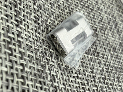 Grand seiko adapter 18*10mm with screw and pin for clasp (excluding clasp)-
