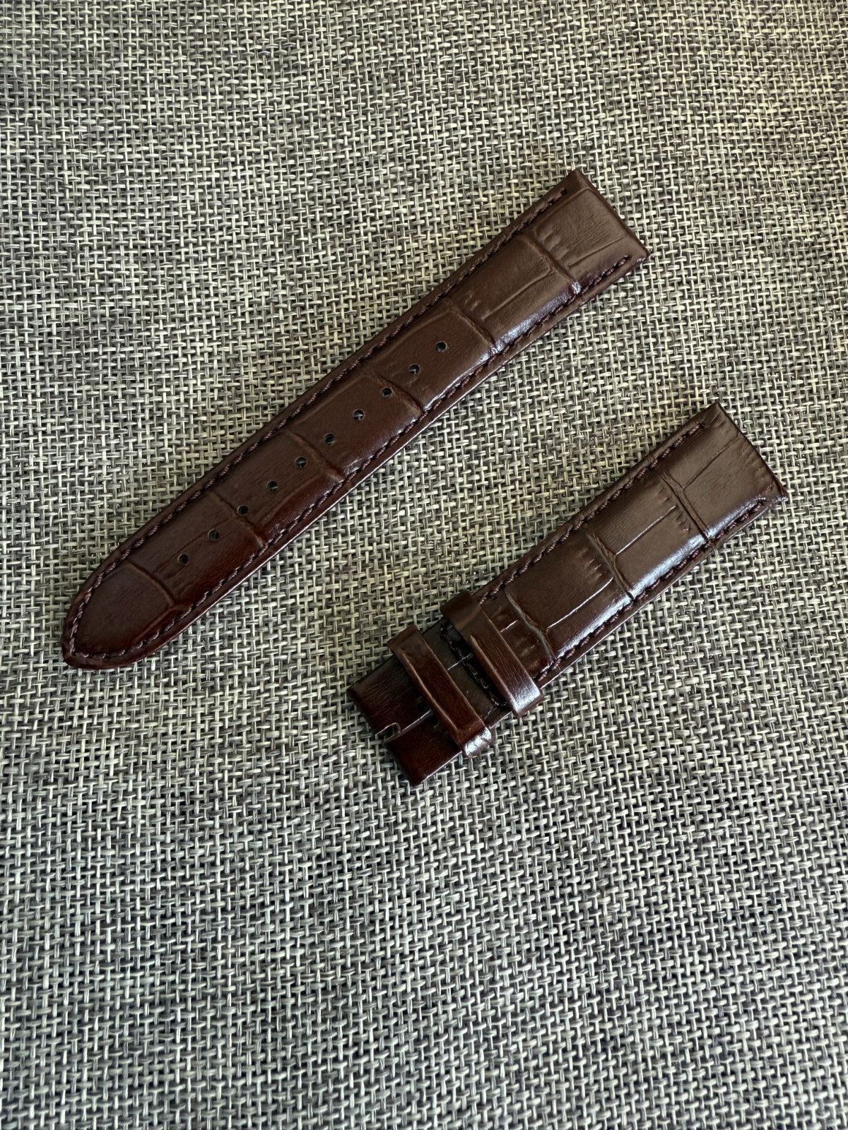 Seiko SUR306 SUR202 SUR114 SUR150 SUR226 20MM Band Leather Brown 6N42-00D0-