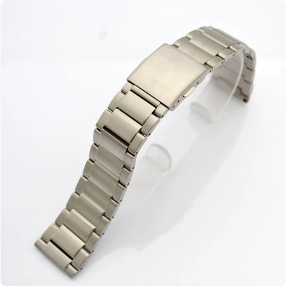 CITIZEN LightGray flat lug 22mm bracelet metal band-
