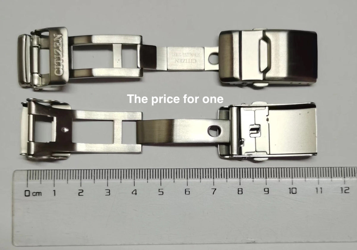 CITIZEN 18mm*18mm STEEL SOLID CLASP BUCKLE BJ7000/BJ7006/BJ7010/BJ7007/AS5010