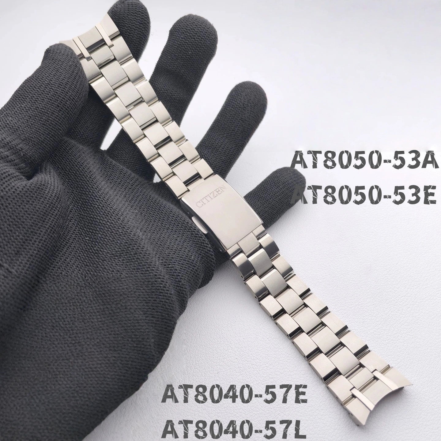 Super Titanium Watch Band Fits Citizen AT8040 AT8044 AT8050 CC4000 CC4004