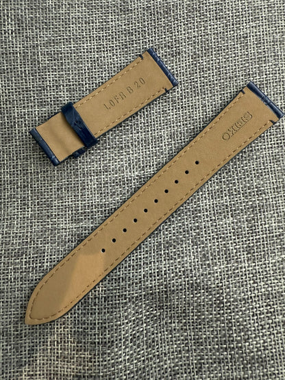 SEIKO Sprit SBTR019 V175-0BJ0 20mm lug Leather band strap-