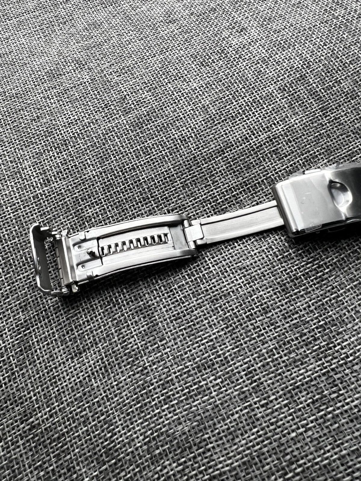 GRAND SEIKO Diver’s GS original buckle STEEL clasp 18MM*18MM Ratchet SLGA001-