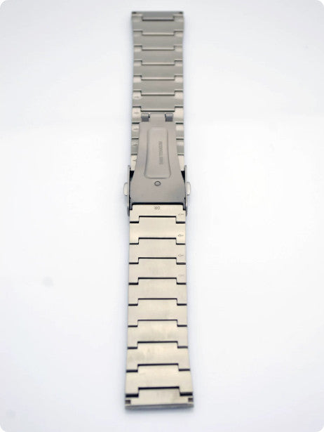 CITIZEN LightGray flat lug 22mm bracelet metal band-