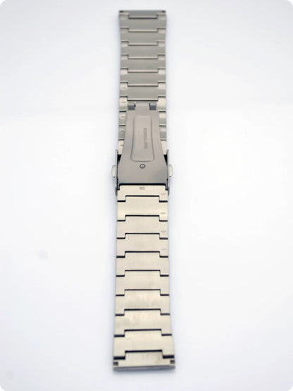 CITIZEN LightGray flat lug 22mm bracelet metal band-