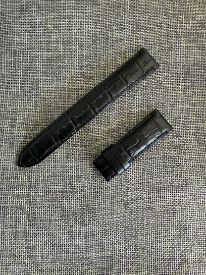 SEIKO PRESAGE 4R35-01B0 SRPA13J1 SRPA13 L0FR011J0 20mm leather band strap black-