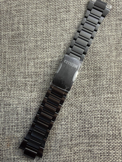 CITIZEN Tsuno BLACK STEEL BRACELET band AV0077 AV0075 59-S07208 bracelet