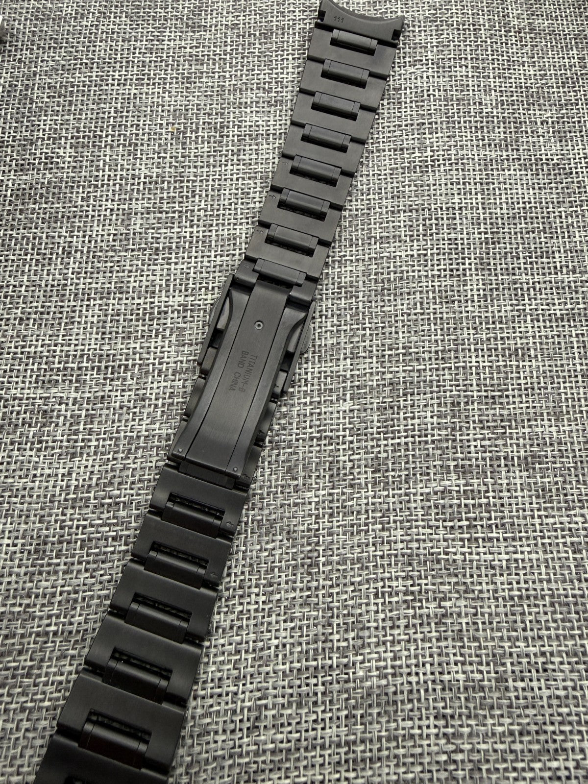 Seiko Astron 8X53-0AB0 SBXB049 SBXB075 SSE049J1 SSE075J1 black titanium bracelet