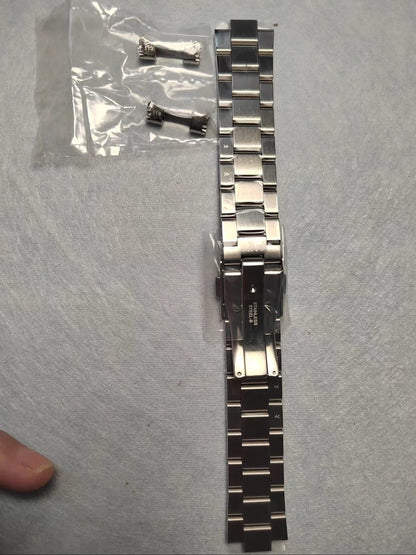 SEIKO 113H0 Bracelet Original Stainless Steel Watch Strap SPB121 SPB339 SPB409