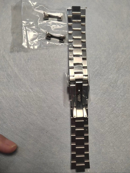 SEIKO 113H0 Bracelet Original Stainless Steel Watch Strap SPB121 SPB339 SPB409