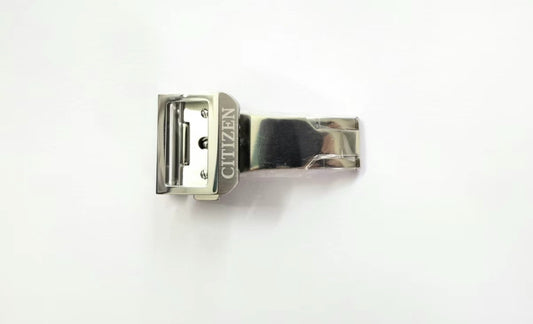 CITIZEN  Photovoltaic 16mm deployant single-fold clasp for leather band
