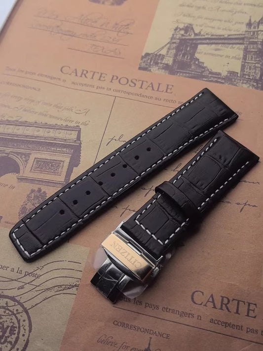 CITIZEN BU2023-04E BU2023-12E 23mm Original Leather Watch Strap