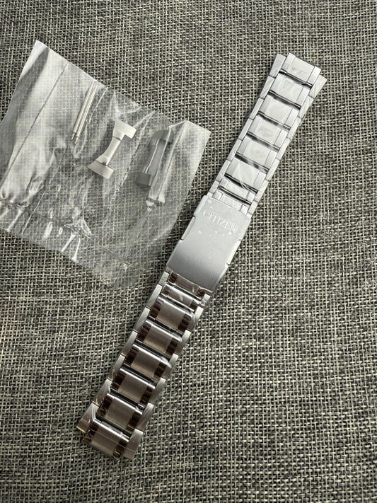 CITIZEN AT4010-50E E650-S075181 CB5908-57E 24mm bracelet metal band-/