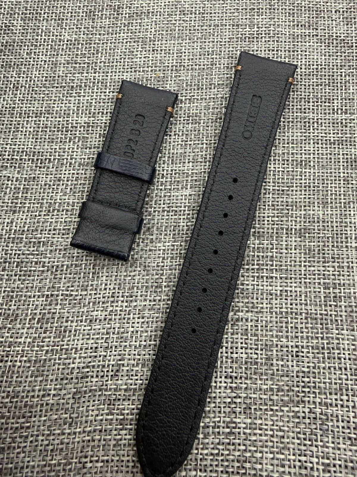 Seiko 145th Anniversary Limited Edition 6R51-00F0 20mm blue leather band L0P201C