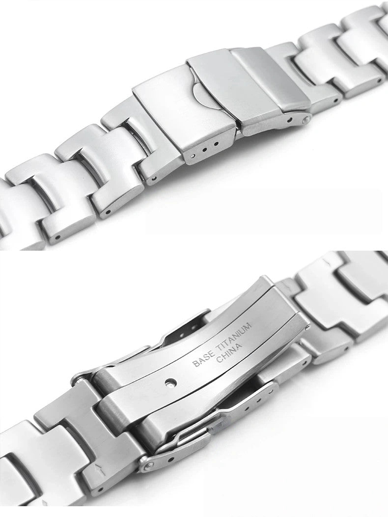 Titanium Watch Band 22/23/24mm Fits Seiko IWC Mido Breitling