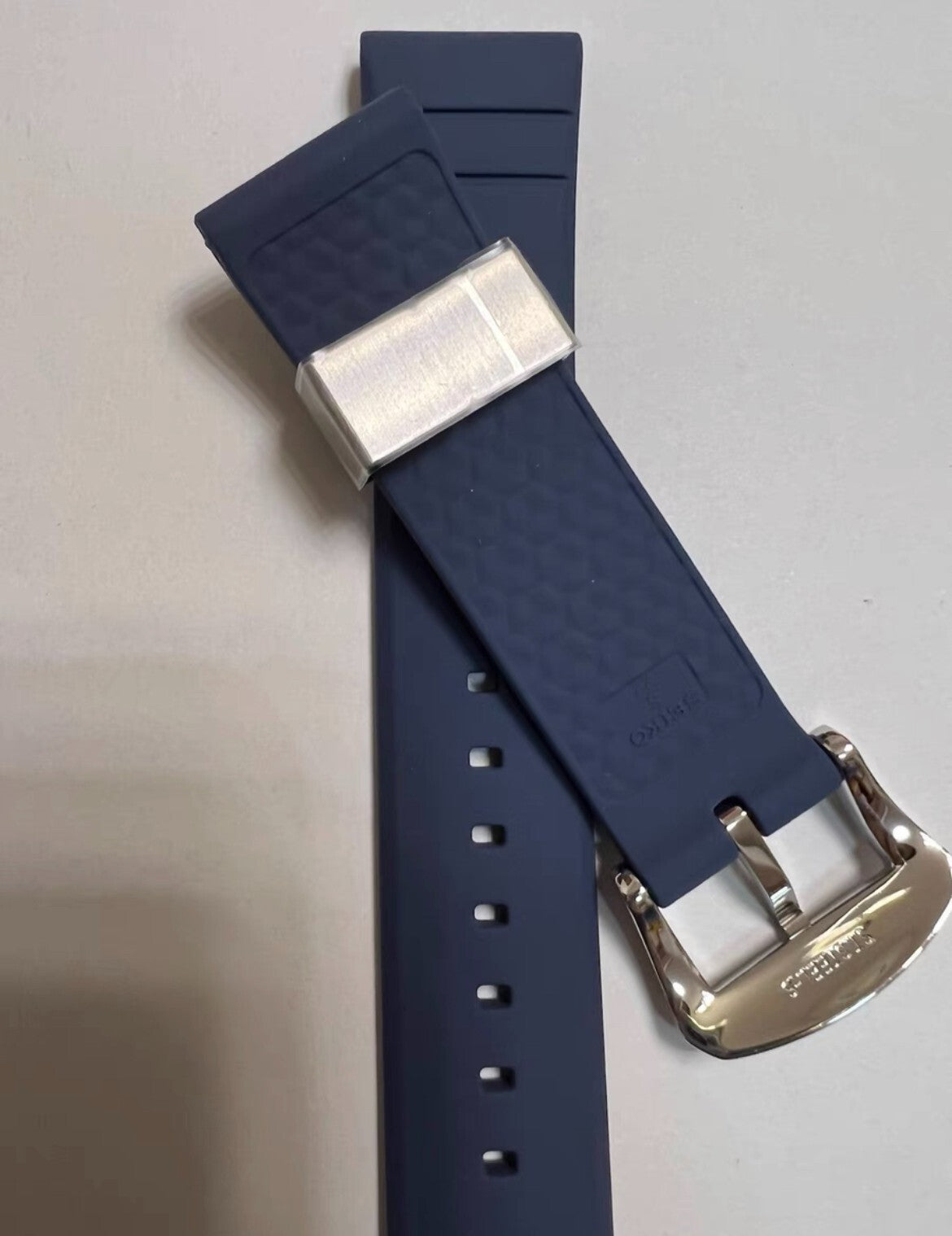 SEIKO PROSPEX KING-SRPF77 MANTA BLUE Silicon STRAP R03K011J0 SPRF79-