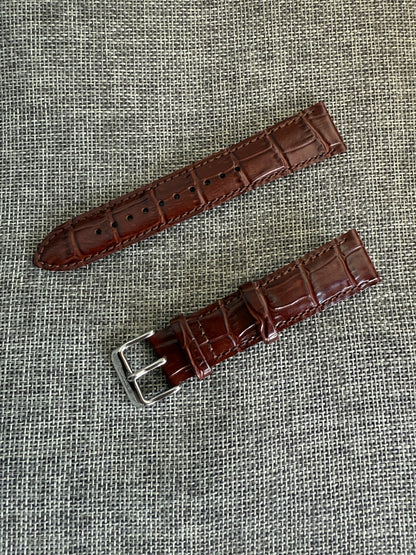 Seiko SUR360J8 SUR360 leather Band L011011J0 Brown 20mm strap 6N43-00A0-