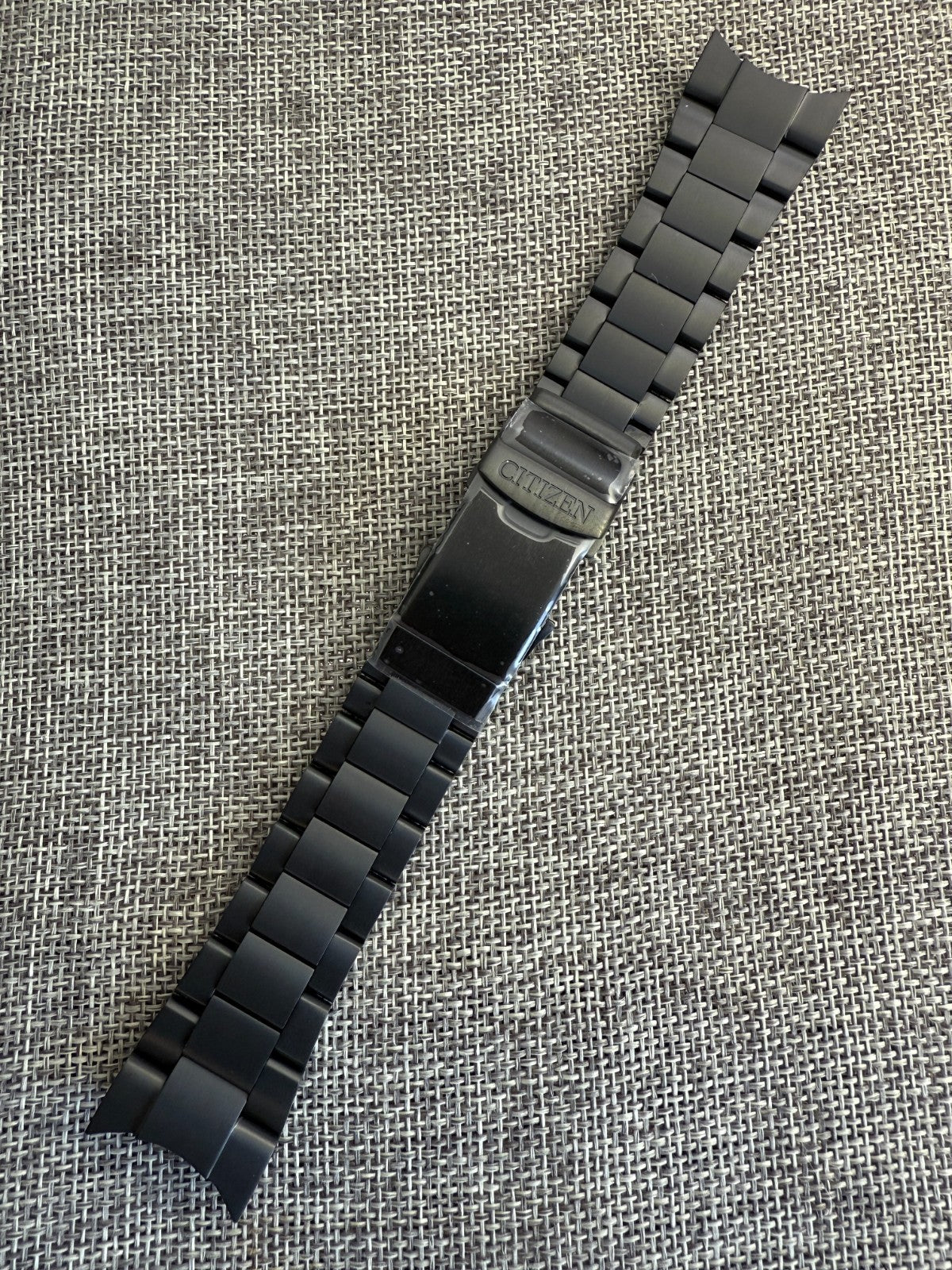 Citizen black grey Titanium bracelet for NB6004 NB6005 NB6006 S122953 NB6008