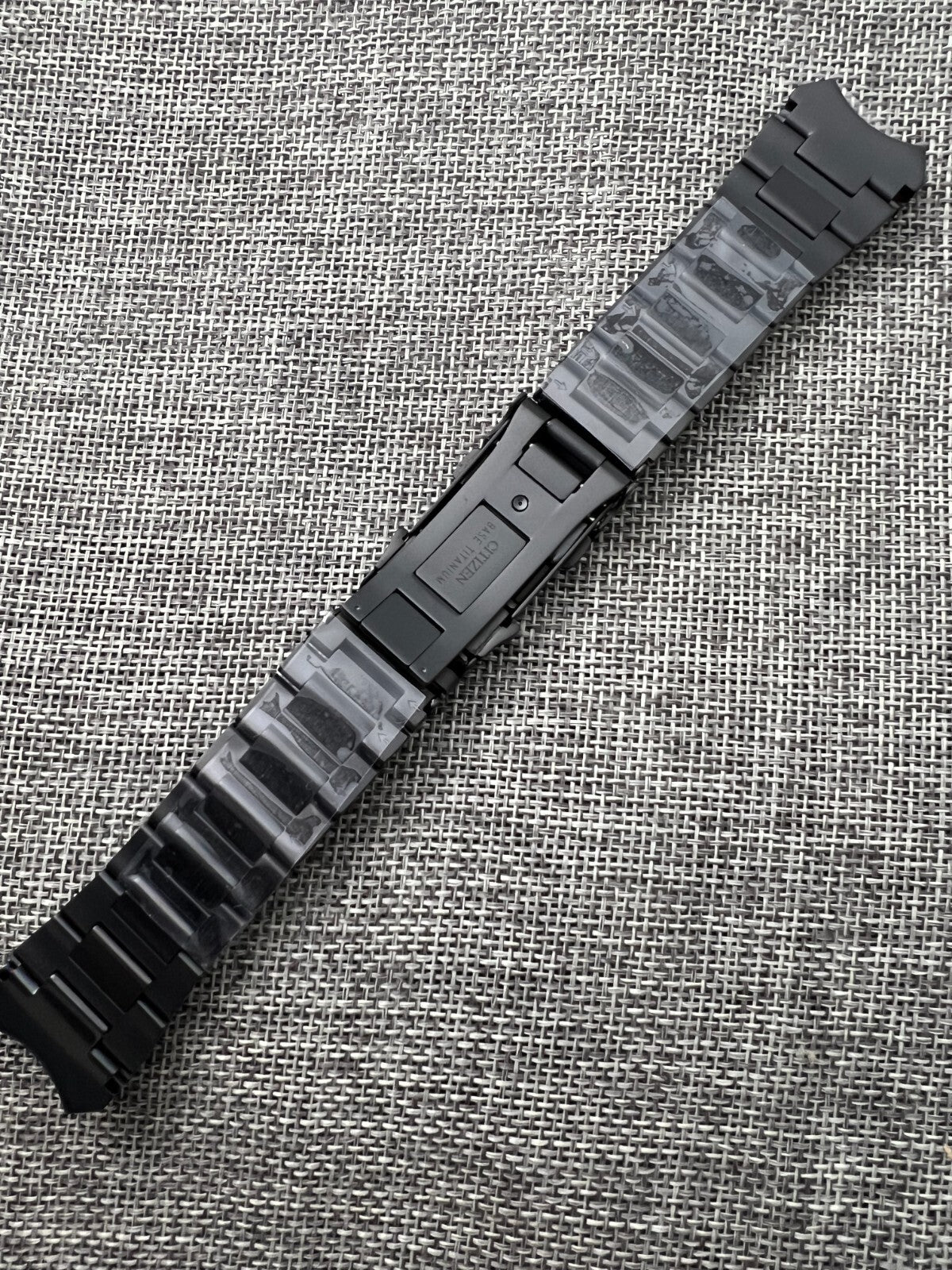 Citizen 23mm lug black Titanium bracelet for NB6004 NB6005 NB6006 S122953 NB6008